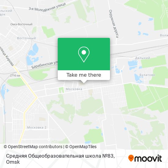Средняя Общеобразовательная школа №83 map