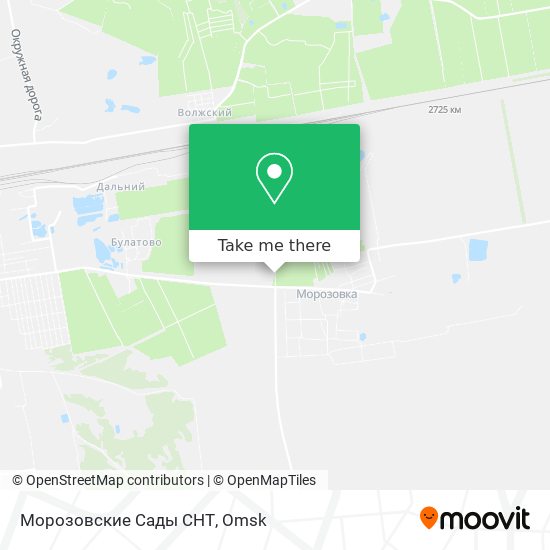 Морозовские Сады СНТ map