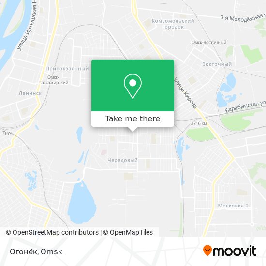 Огонёк map