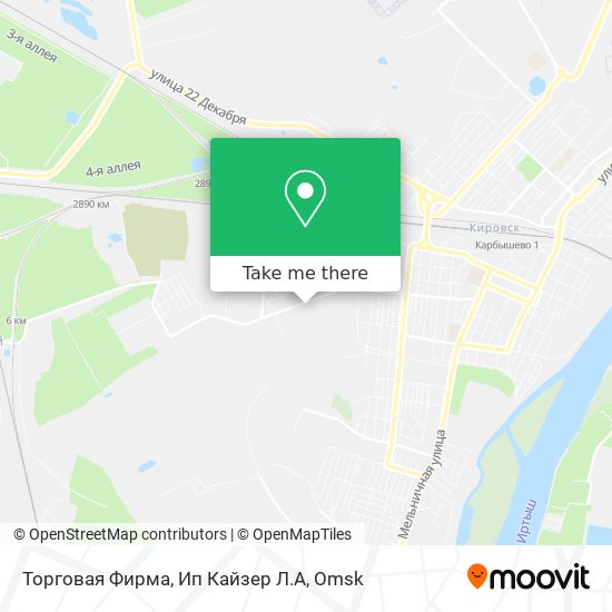 Торговая Фирма, Ип Кайзер Л.А map