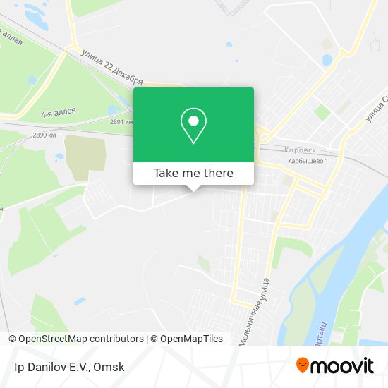 Ip Danilov E.V. map