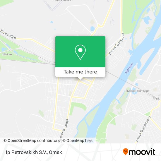 Ip Petrovskikh S.V. map