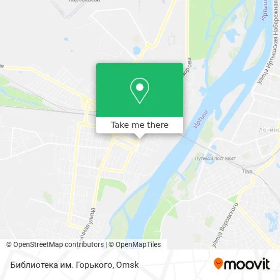Библиотека им. Горького map