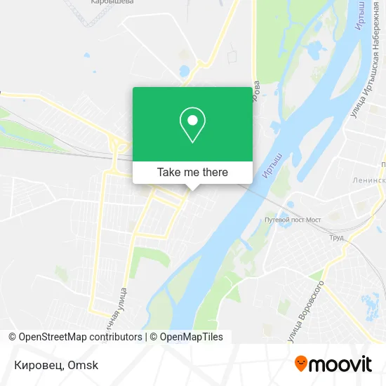 Кировец map
