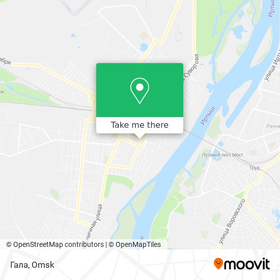 Гала map