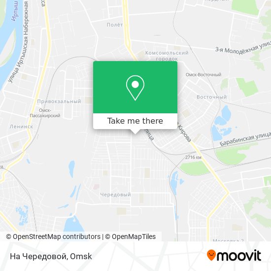 На Чередовой map