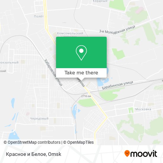 Красное и Белое map