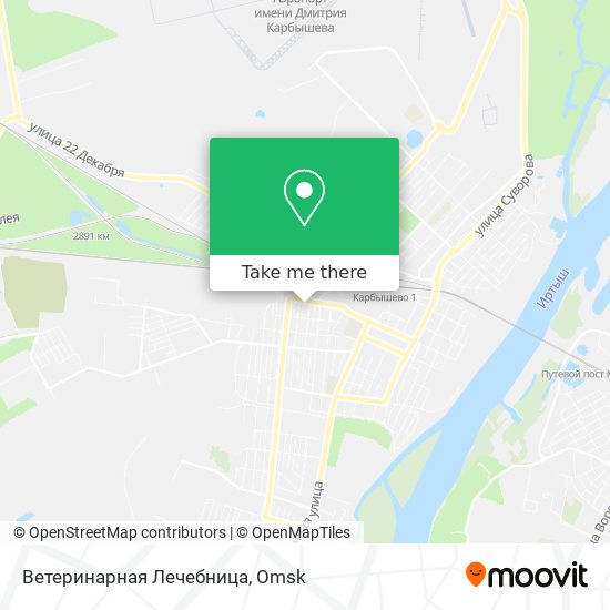 Ветеринарная Лечебница map