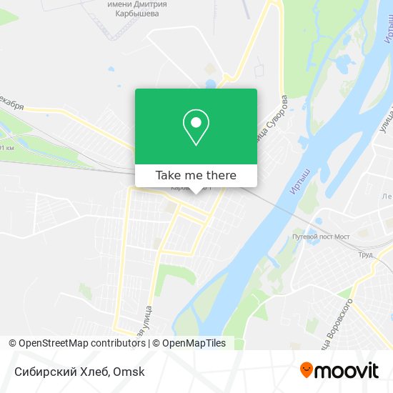Сибирский Хлеб map