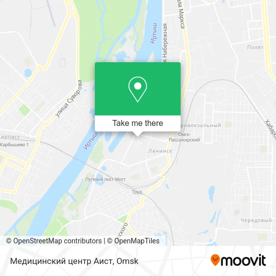 Медицинский центр Аист map