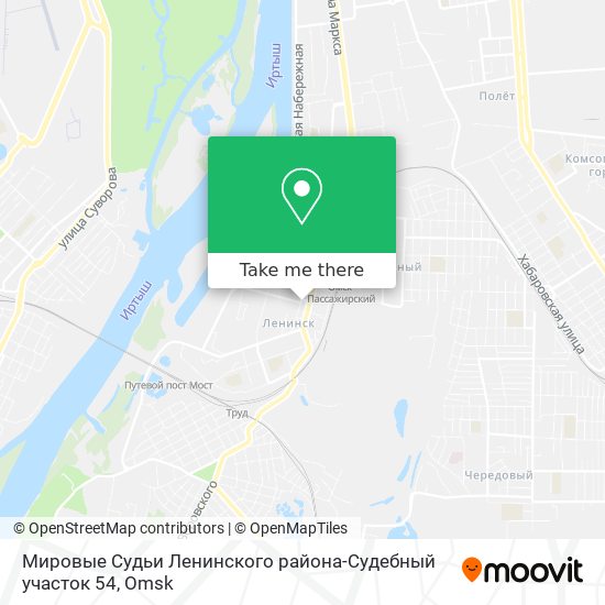 Мировые Судьи Ленинского района-Судебный участок 54 map