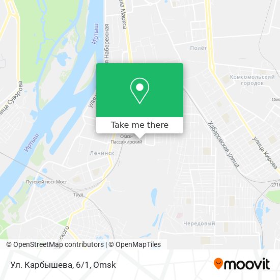 Ул. Карбышева, 6/1 map