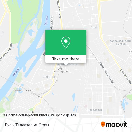 Русь, Телеателье map