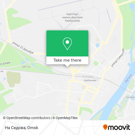 На Седова map