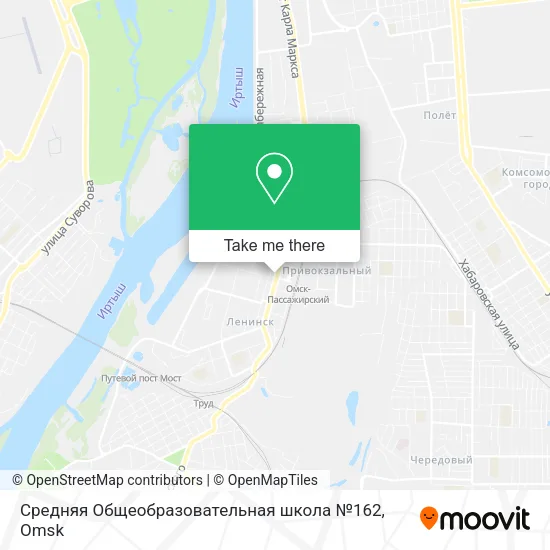 Средняя Общеобразовательная школа №162 map