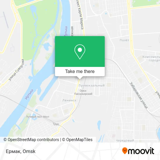 Ермак map