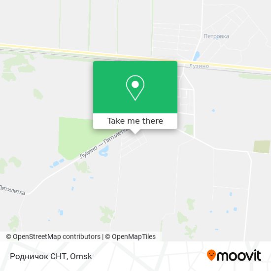 Родничок СНТ map