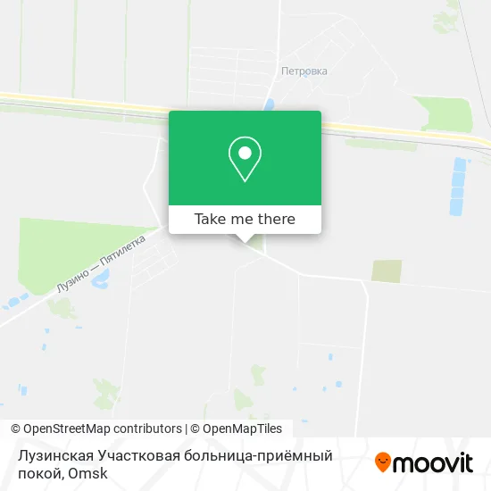 Лузинская Участковая больница-приёмный покой map