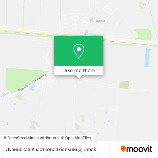 Лузинская Участковая больница map