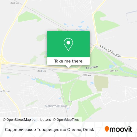 Садоводческое Товарищество Стелла map