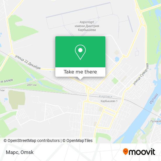 Марс map