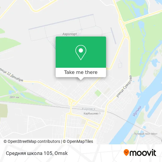 Средняя школа 105 map