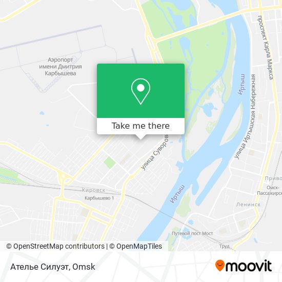 Ателье Силуэт map