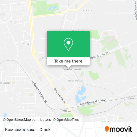 Комсомольская map