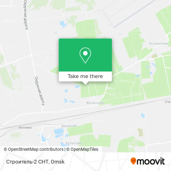 Строитель-2 СНТ map