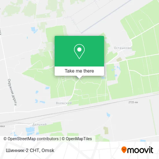 Шинник-2 СНТ map