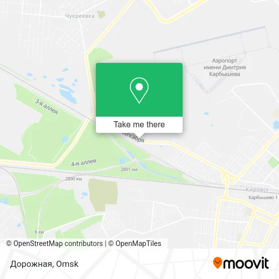 Дорожная map