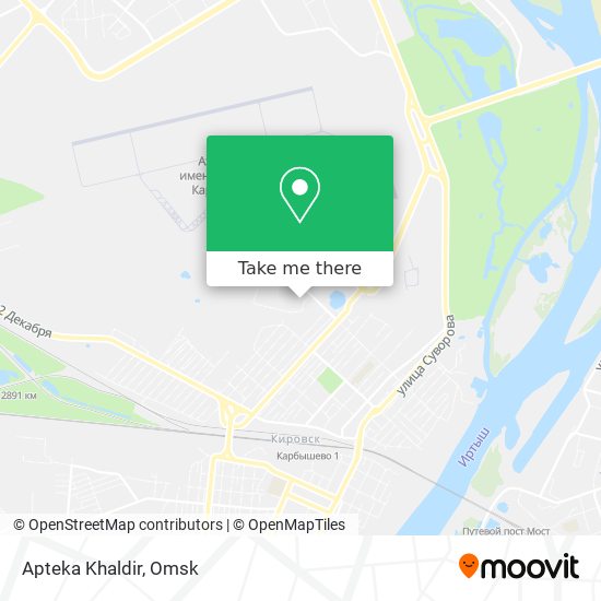 Apteka Khaldir map