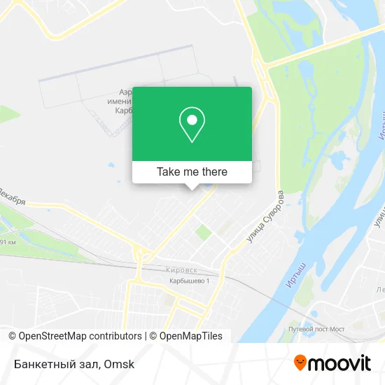 Банкетный зал map