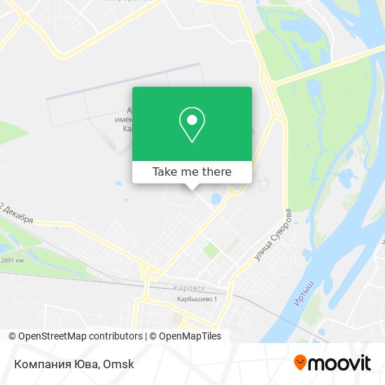 Компания Юва map