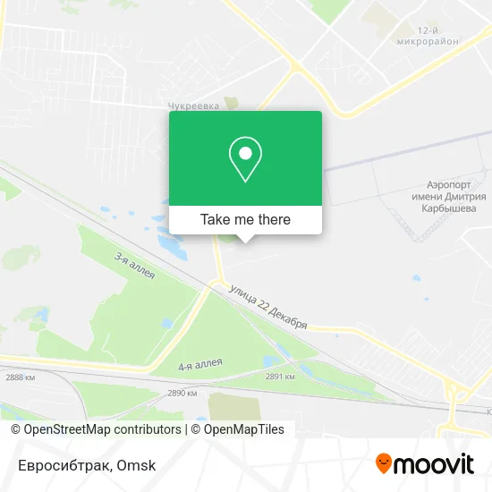 Евросибтрак map