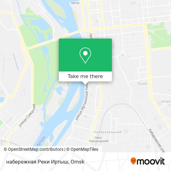 набережная Реки Иртыш map