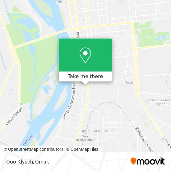 Ooo Klyuch map