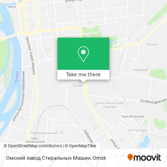 Омский завод Стиральных Машин map