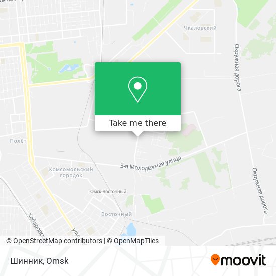 Шинник map