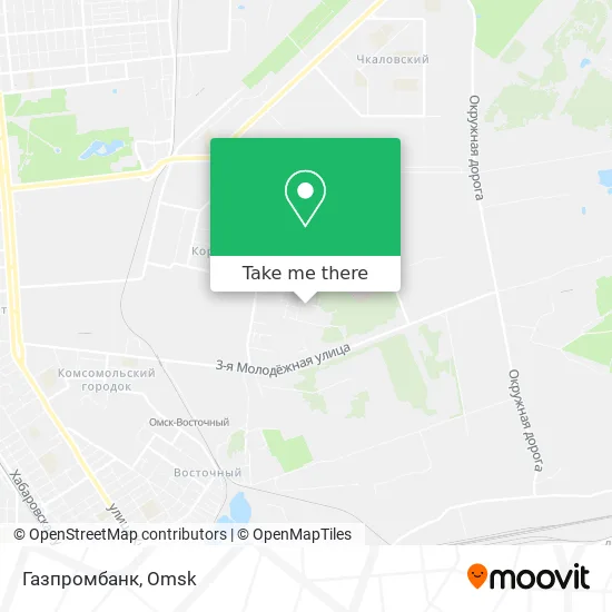 Газпромбанк map