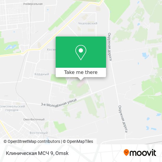Клиническая МСЧ 9 map