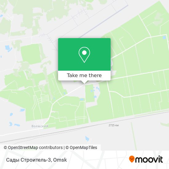 Сады Строитель-3 map