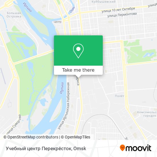 Учебный центр Перекрёсток map