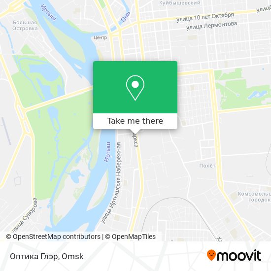 Оптика Глэр map