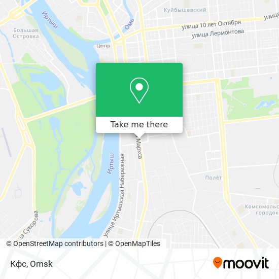 Кфс map