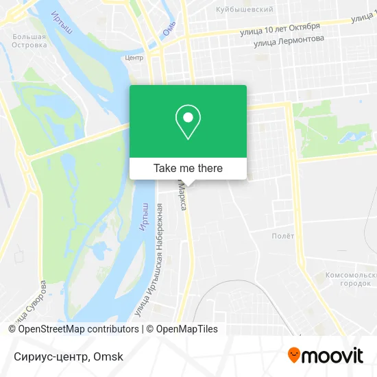 Сириус-центр map