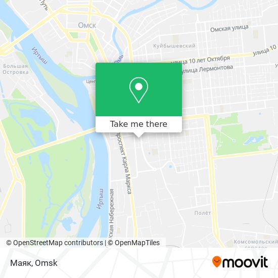 Маяк map