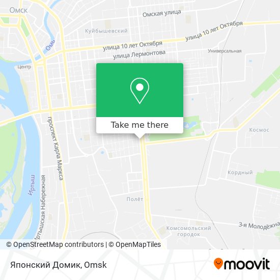 Японский Домик map