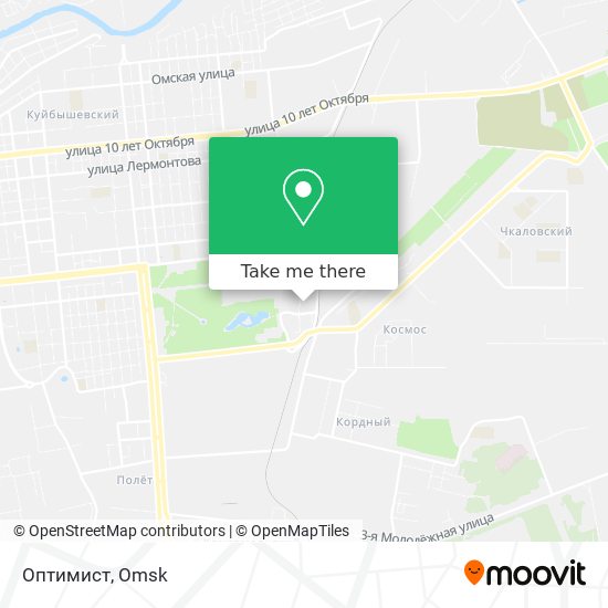 Оптимист map