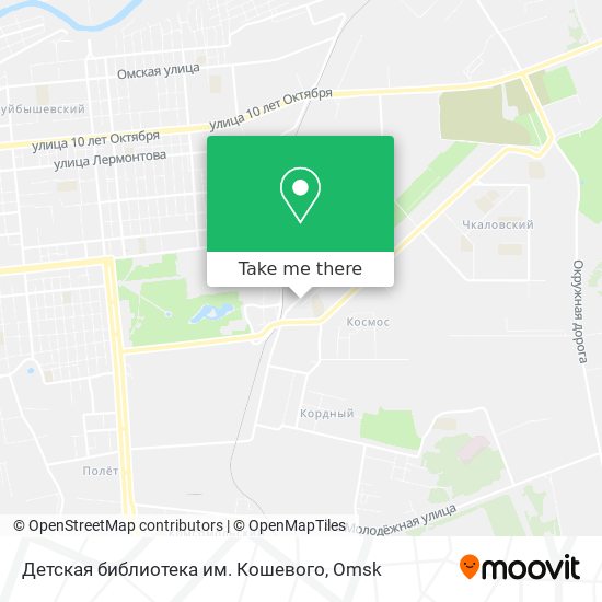 Детская библиотека им. Кошевого map